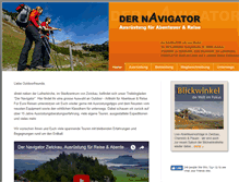 Tablet Screenshot of der-navigator.com